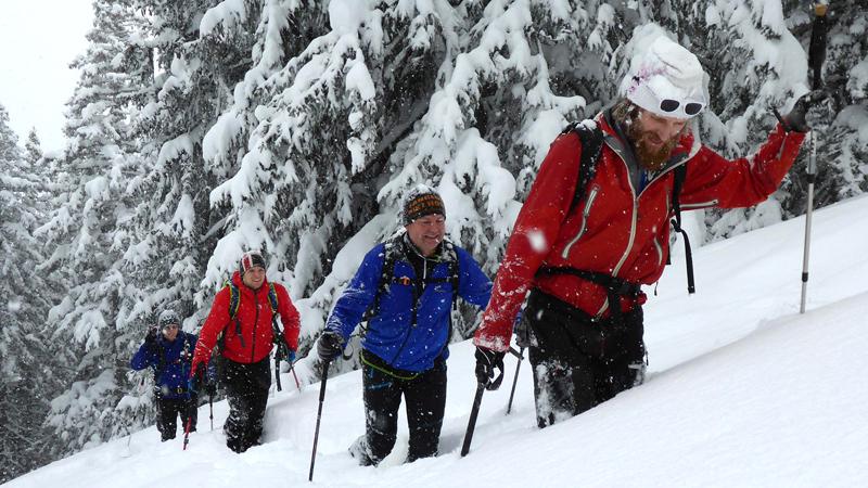 Bergführer Schneeschuhwandern Reutte Tirol
