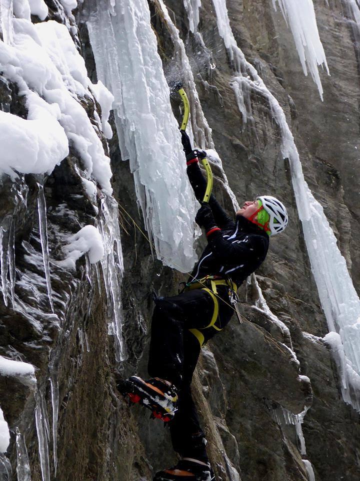 Eiskletterschnuppertag am Wasserfall